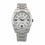 Rolex Air-King Stainless Steel White Dial 114200 Elite Clone Edition