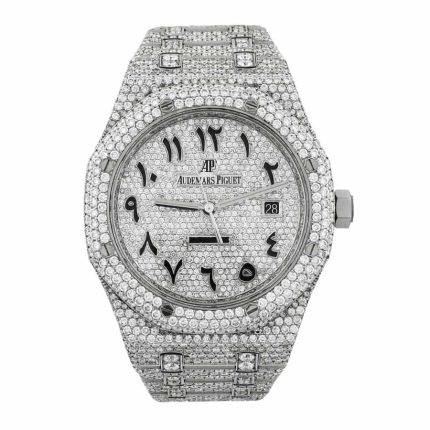 Audemars Piguet Royal Oak “Iced Out” 15400ST.OO.1220ST.02 Authentic Replica Edition