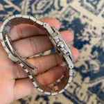 Patek Philippe Nautilus “Iced Out” 5719/10G Authentic Copy 1:1 photo review