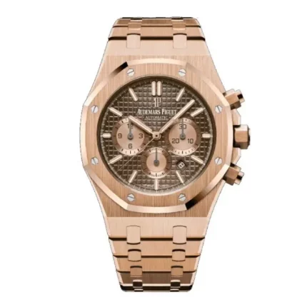 Audemars Piguet Royal Oak Chronograph 26331OR “Rose Gold Brown Dial” Master Replica 1:1