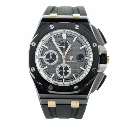 Audemars Piguet Royal Oak Offshore Chronograph 26415CE.OO.A002CA.01 “Black Ceramic” Mirror Replica 1:1