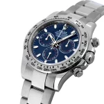 Rolex Daytona Cosmograph 116509 “White Gold Blue Dial” Mirror Clone Quality - Image 2