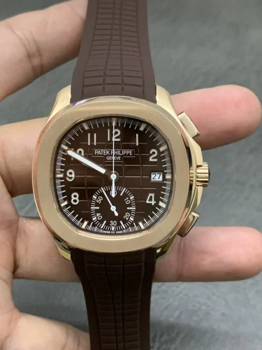 Patek Philippe Aquanaut Travel Time “GMT” 5164 Handcrafted Replica Edition photo review