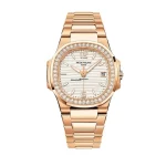 Patek Philippe Nautilus 7118/1200R-001 “Rose Gold Diamond Bezel” Luxury Clone Quality