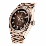 Rolex Day-Date 128235 “Brown Ombre Dial” Top Grade Clone 1:1 - Image 3