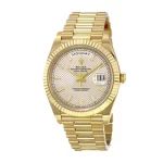 Rolex Day-Date 228238-0004 “Diagonal Silver” Premium Duplicate - Image 2