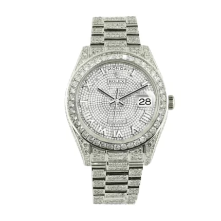 Rolex Datejust 116300 “Iced Out Baguette” Ultra Precision Replica