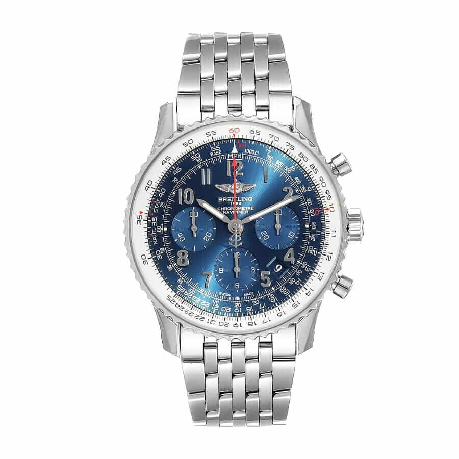 breitling-navitimer-01-blue-dial-limited-edition-ab0121c4-c920-447a-unworn-replica.jpg Breitling Navitimer B01 “Chronograph” AB0121C4-C920-447A Ultra Realistic Replica - Image 1