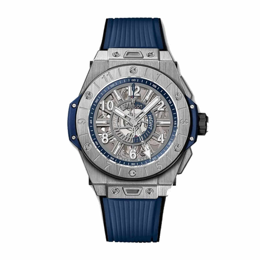 hublot-big-bang-unico-gmt-titanium-45mm-mens-watch-471-nx-7112-rx-replica.jpg Hublot Big Bang Unico “Transparent” Sapphire Case 471.NX.7112.RX Superior Copy 1:1 - Image 1