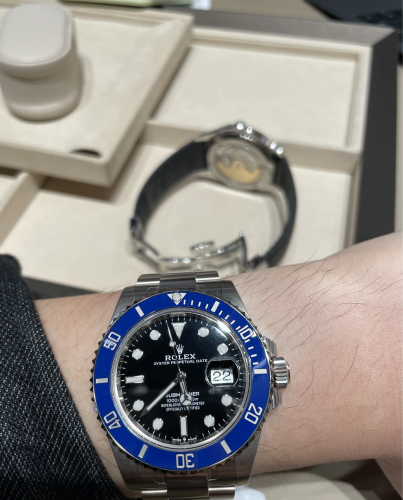 Rolex Submariner 126619LB White Gold Black Dial Replica photo review