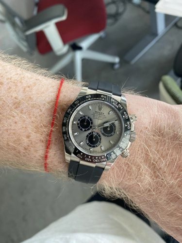 Rolex Daytona “Ghost” 116519LN “White Gold” Premium Replica 1:1 photo review