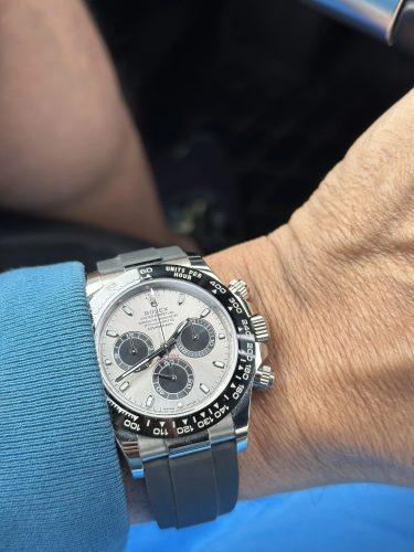 Rolex Daytona “Ghost” 116519LN “White Gold” Premium Replica 1:1 photo review