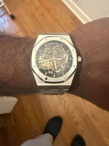 AP Royal Oak “Skeleton” Openworked 15407ST.OO.1220ST.01 Perfect Duplicate Edition photo review