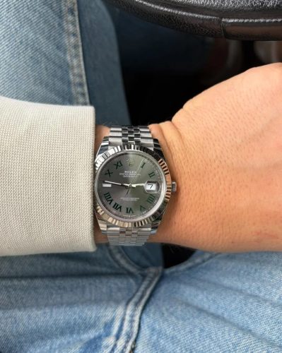 Rolex Datejust 126334-0022 “Wimbledon Dial” Mirror Replica 1:1 photo review