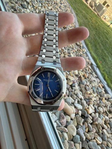 Audemars Piguet Royal Oak “Jumbo” Extra-Thin 15202ST.OO.1240ST.01 “Jumbo” Collector’s Replica photo review