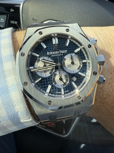 Audemars Piguet Royal Oak Chronograph 26331ST “Blue Dial” 1:1 Clone Edition photo review