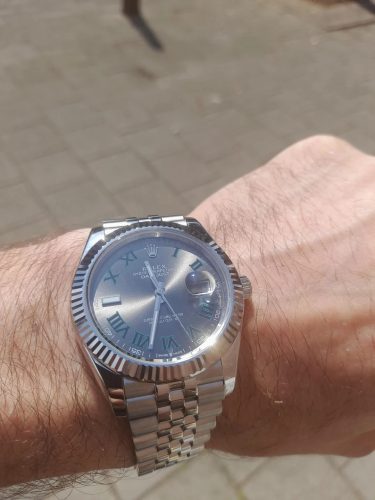 Rolex Datejust 126334-0022 “Wimbledon Dial” Mirror Replica 1:1 photo review