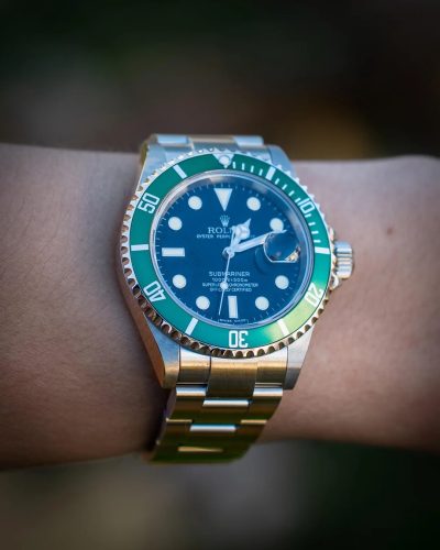 Rolex Submariner 16610LV “Kermit” Precision Replica Edition photo review