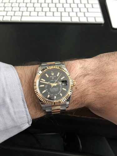 Rolex Sky-Dweller 326933 “Two-Tone” Superior Copy 1:1 photo review