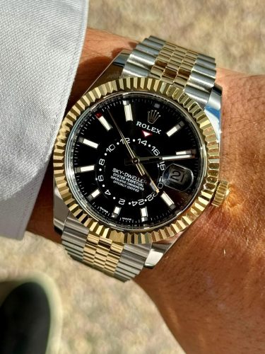 Rolex Sky-Dweller 326933 “Two-Tone” Superior Copy 1:1 photo review