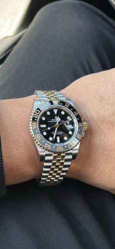 Superclone Rolex GMT-Master II Black Dial “Zombie” 126713GRNR photo review
