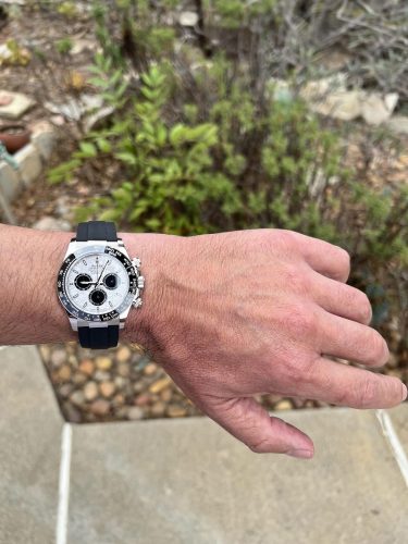 Rolex Daytona “Ghost” 116519LN “White Gold” Premium Replica 1:1 photo review