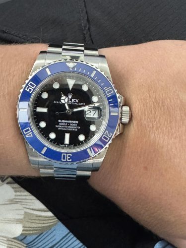 Rolex Submariner 126619LB White Gold Black Dial Replica photo review