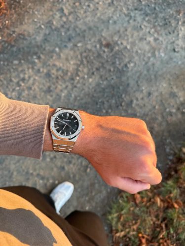 Audemars Piguet Royal Oak 15500ST “Blue Dial” Perfect Duplicate Edition photo review