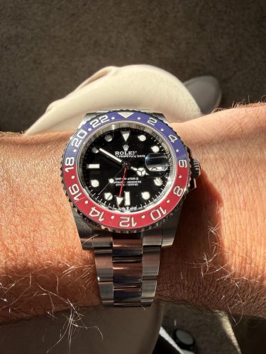 Rolex GMT-Master II 116719BLRO “Pepsi” Supreme Replica Edition photo review