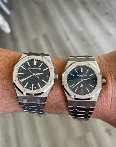 Audemars Piguet Royal Oak “Jumbo” Extra-Thin 15202ST.OO.1240ST.01 “Jumbo” Collector’s Replica photo review