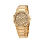 Patek Philippe Nautilus 7010/1R “Golden Dial” Collector’s Copy 1:1 - Image 2