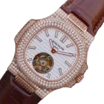Patek Philippe Nautilus 5711 Tourbillon “Jumbo” Rose Gold Top Grade Clone 1:1 - Image 2