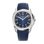 Patek Philippe Aquanaut White Gold Blue Dial 5168G-001 Perfect Duplicate 1:1