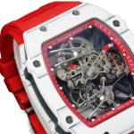 Richard Mille RM 27-02 Tourbillon “Rafael Nadal” Red Rubber Exceptional Replica 1:1 - Image 2