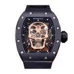 Richard Mille RM 52-01 Tourbillon “Skull” Rose Gold Luxury Clone Quality