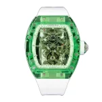 Richard Mille RM 56-01 Tourbillon Green Transparent Superior Replica