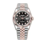 Rolex Datejust 126231 “Everose Motif Fluted” Detailed Replica