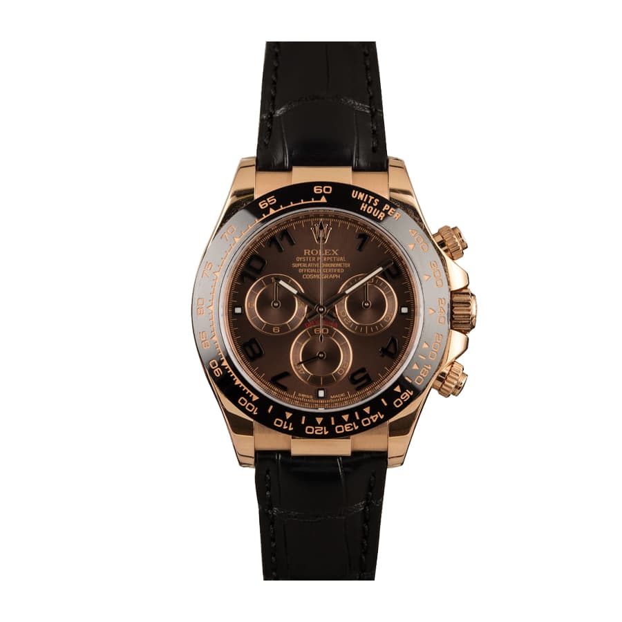 rolex-daytona-cosmograph-116515ln-n-rose-gold-black-dial-replica.jpg Rolex Cosmograph Daytona 116515LNBR Precision Clone - Image 1