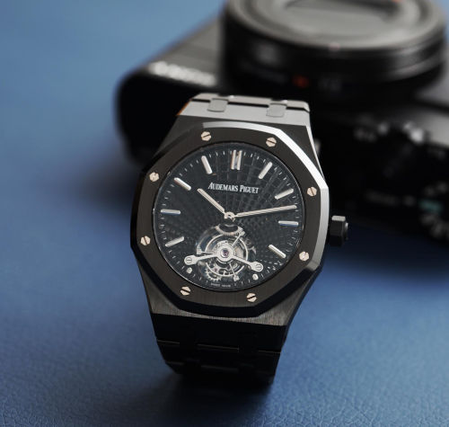 Audemars Piguet Royal Oak Tourbillon 26522CE “Black Ceramic” Pro Clone 1:1 photo review