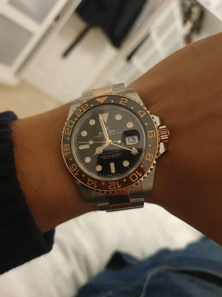 Rolex GMT-Master II 126711CHNR “Root Beer” Deluxe Copy Quality photo review