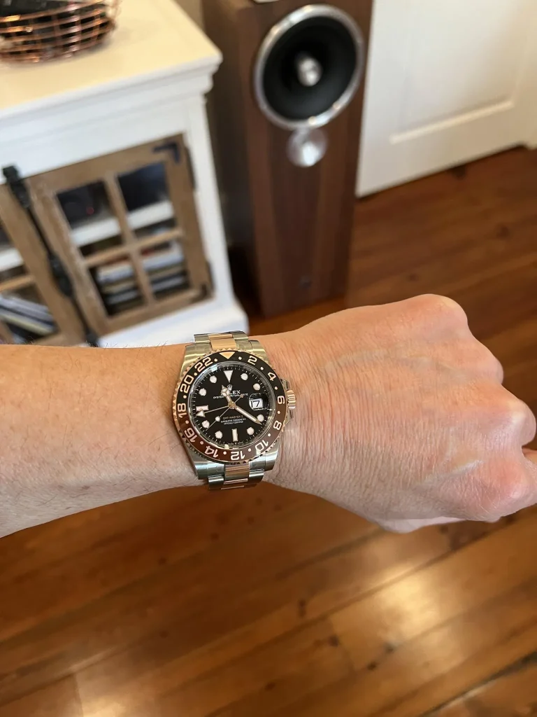 Rolex GMT-Master II 126711CHNR “Root Beer” Deluxe Copy Quality photo review