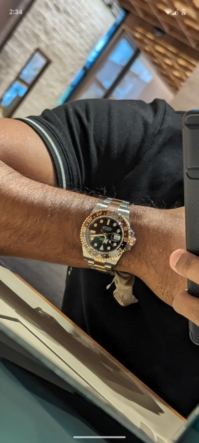 Rolex GMT-Master II 126711CHNR “Root Beer” Deluxe Copy Quality photo review