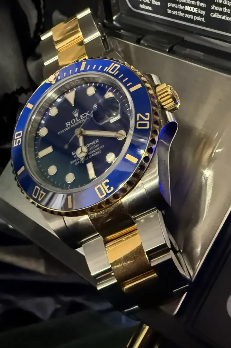 Rolex Submariner Date 126613LB “Two-Tone Blue Dial” Deluxe Clone 1:1 photo review