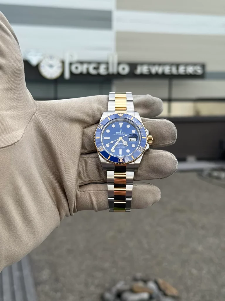 Rolex Submariner Date 126613LB “Two-Tone Blue Dial” Deluxe Clone 1:1 photo review