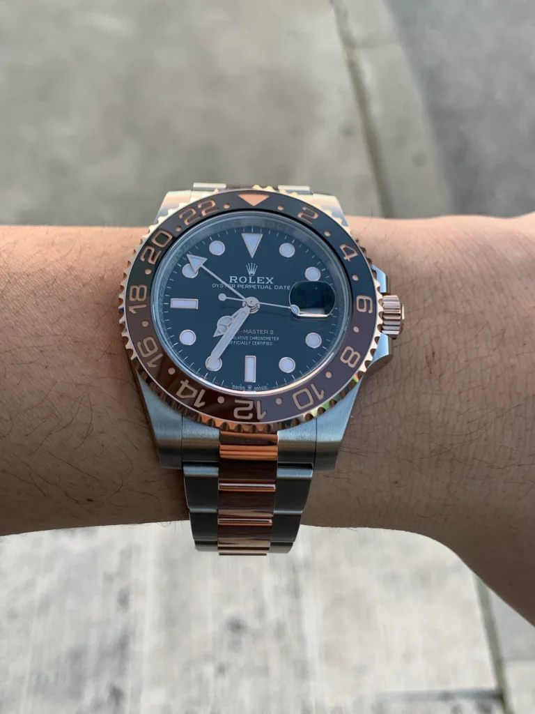 Rolex GMT-Master II 126711CHNR “Root Beer” Deluxe Copy Quality photo review