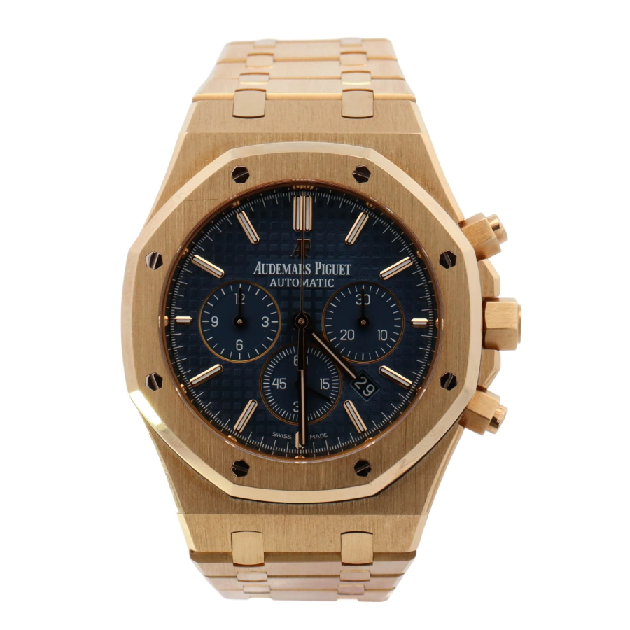 Audemars-Piguet-Royal-Oak-Chronograph-26320-Replica.webp Audemars Piguet Royal Oak Chronograph 26320ST.OO.1220ST.01 “Blue Dial” Ultra Precision Replica - Image 1