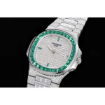Patek Philippe Nautilus 5711/1300A “Emerald Bezel” Premium Duplicate - Image 2