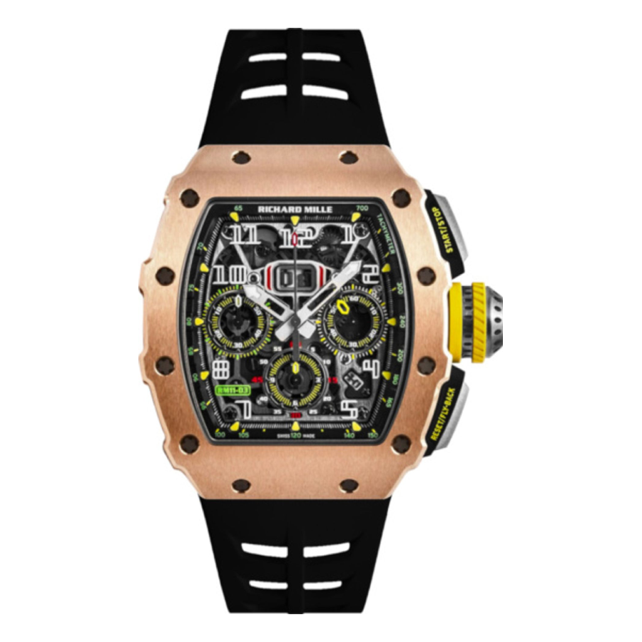 RM-Rose-Gold-Flyback-Replica-2.webp Richard Mille RM 11-03 “Rose Gold” Master Clone Quality - Image 1