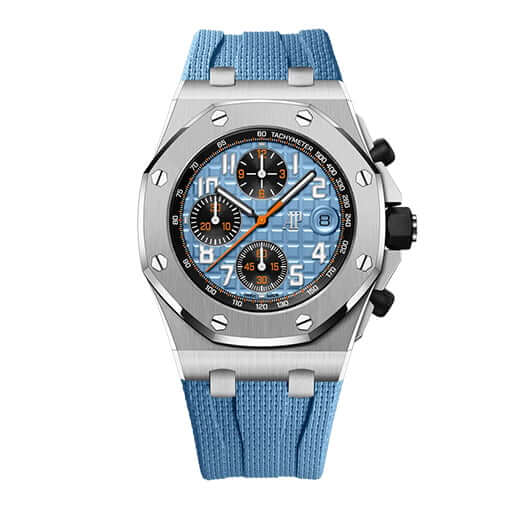 apoffshore-blue-dial-.jpg Audemars Piguet Royal Oak Selfwinding 26238ST “Blue Dial” Signature Copy Edition - Image 1