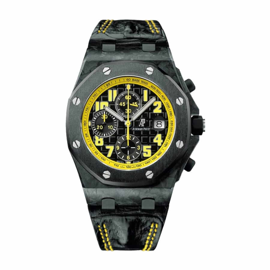 audemars-piguet-royal-oak-offshore-bumble-bee.jpg Audemars Piguet Royal Oak Offshore 26176FO.OO.D101CR.02 “Bumblebee” Premium Copy 1:1 - Image 1